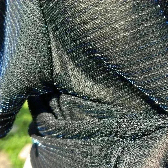 Vintage POSITANO Charlie Lapson Disco Sparkling Shirt  Metallic - Picture 6 of 13